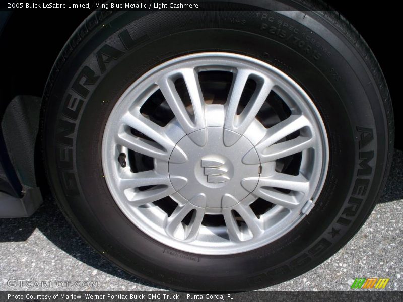 Ming Blue Metallic / Light Cashmere 2005 Buick LeSabre Limited