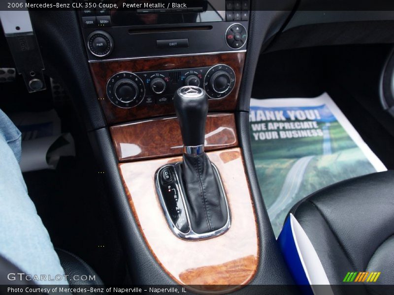 Pewter Metallic / Black 2006 Mercedes-Benz CLK 350 Coupe