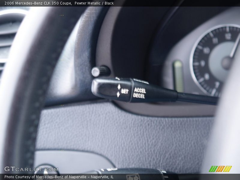 Pewter Metallic / Black 2006 Mercedes-Benz CLK 350 Coupe