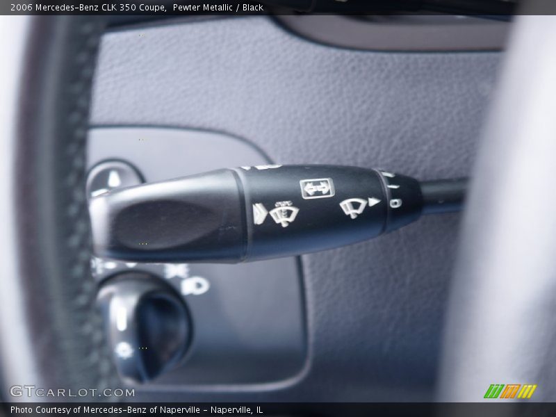 Pewter Metallic / Black 2006 Mercedes-Benz CLK 350 Coupe