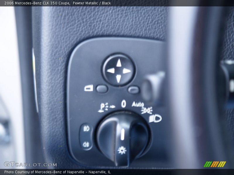 Pewter Metallic / Black 2006 Mercedes-Benz CLK 350 Coupe