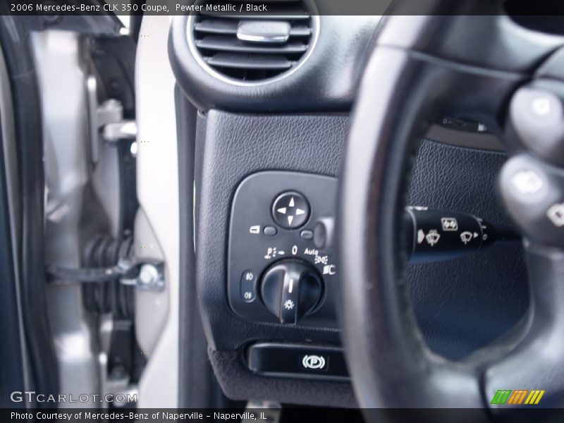 Pewter Metallic / Black 2006 Mercedes-Benz CLK 350 Coupe