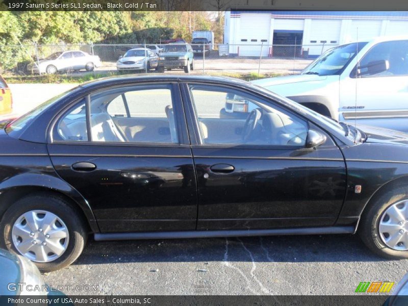 Black Gold / Tan 1997 Saturn S Series SL1 Sedan