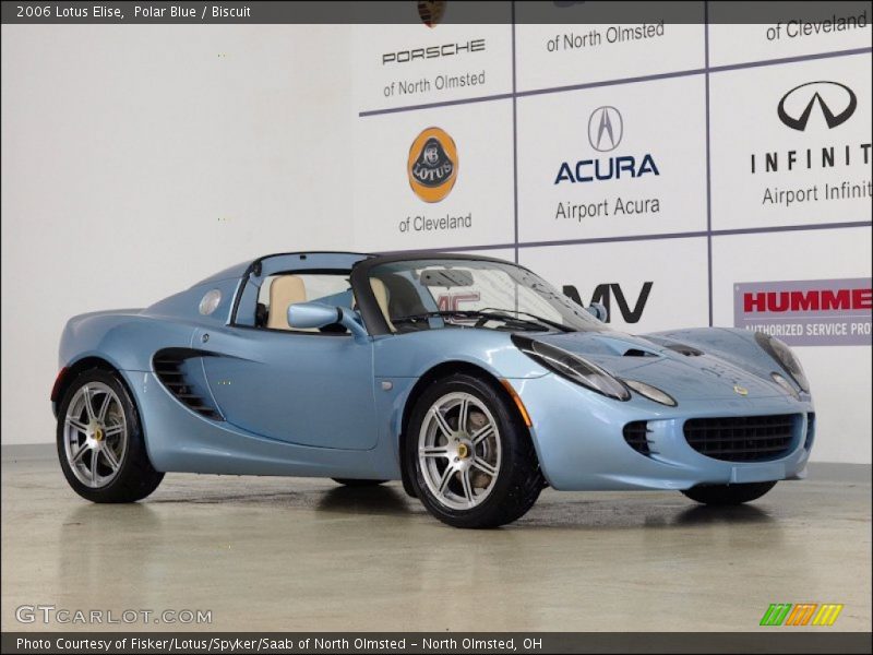 Polar Blue / Biscuit 2006 Lotus Elise