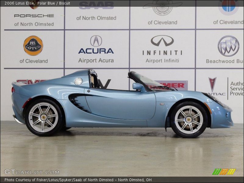 Polar Blue / Biscuit 2006 Lotus Elise