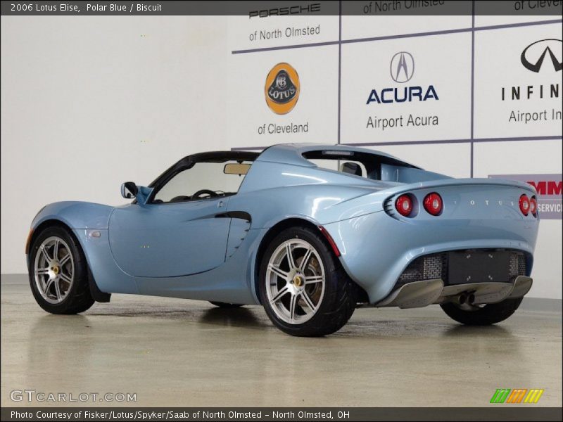 Polar Blue / Biscuit 2006 Lotus Elise