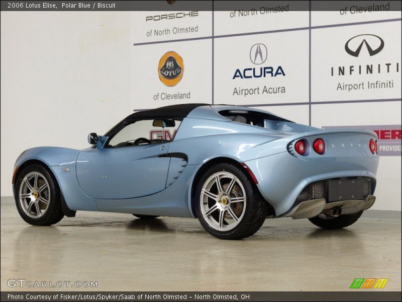 Polar Blue / Biscuit 2006 Lotus Elise