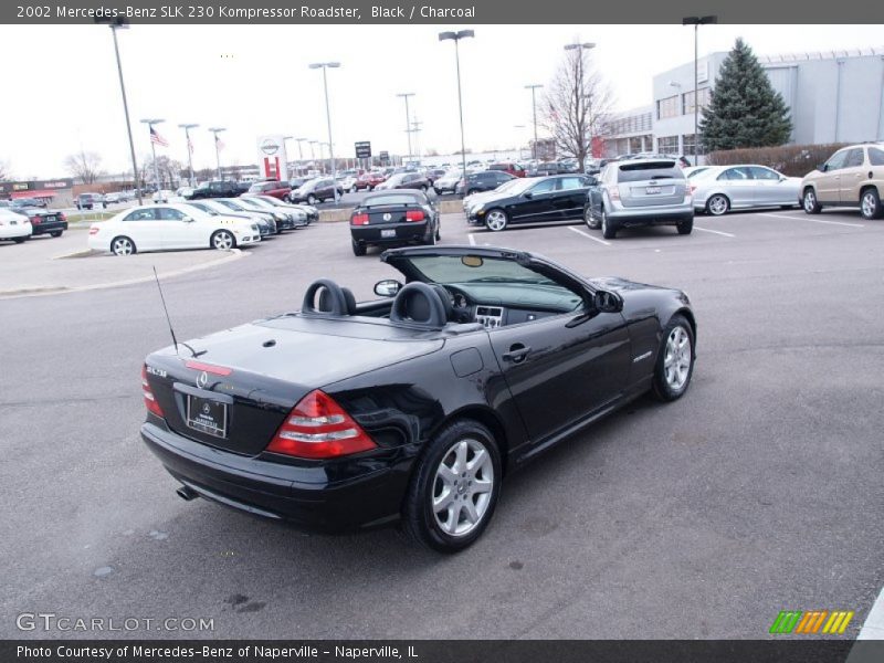 Black / Charcoal 2002 Mercedes-Benz SLK 230 Kompressor Roadster