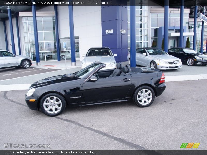 Black / Charcoal 2002 Mercedes-Benz SLK 230 Kompressor Roadster