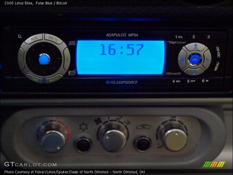 Controls of 2006 Elise 