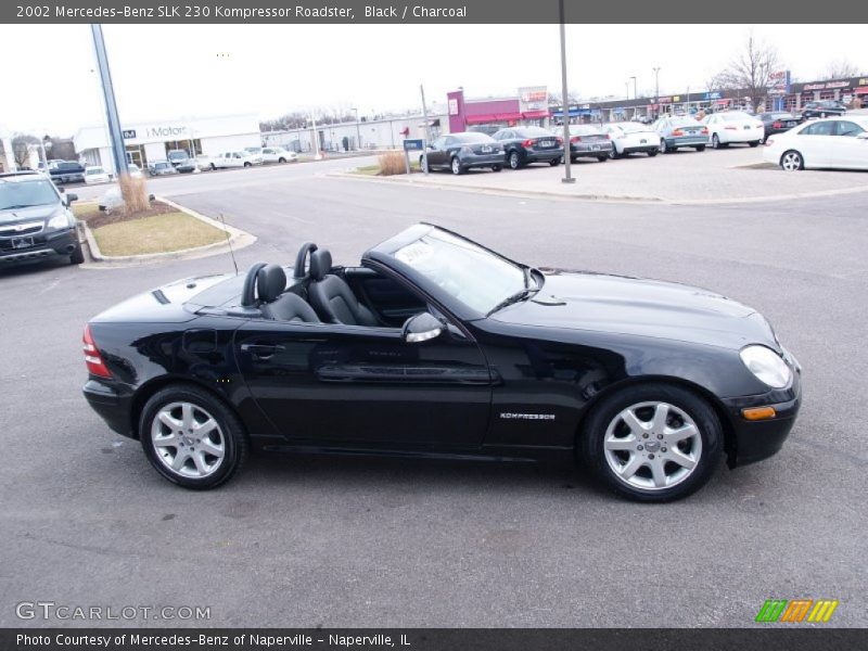 Black / Charcoal 2002 Mercedes-Benz SLK 230 Kompressor Roadster