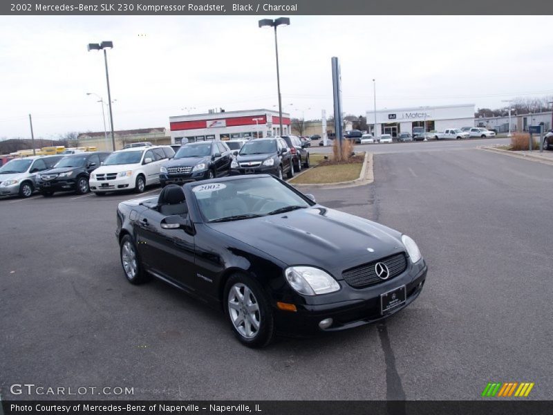 Black / Charcoal 2002 Mercedes-Benz SLK 230 Kompressor Roadster