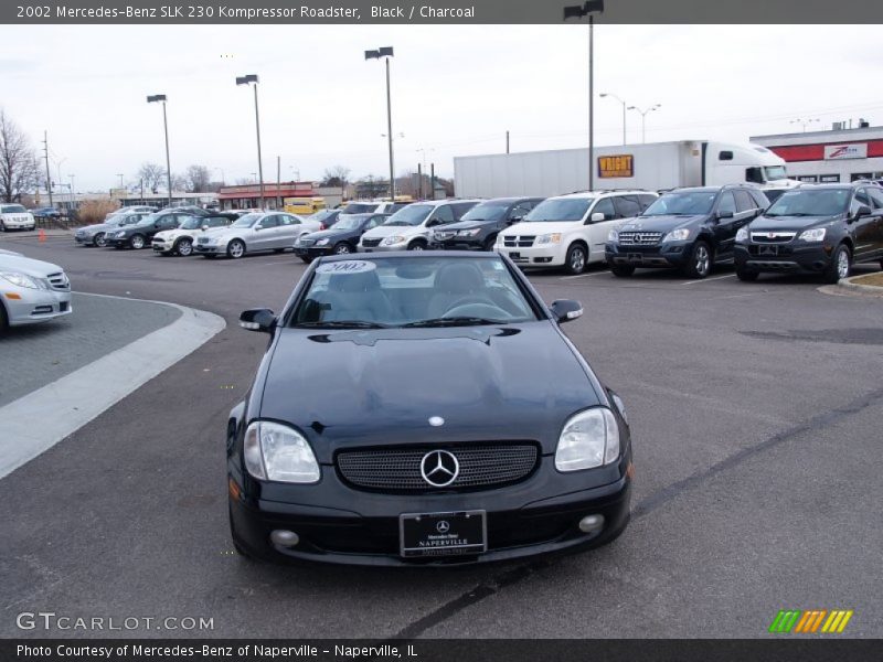 Black / Charcoal 2002 Mercedes-Benz SLK 230 Kompressor Roadster
