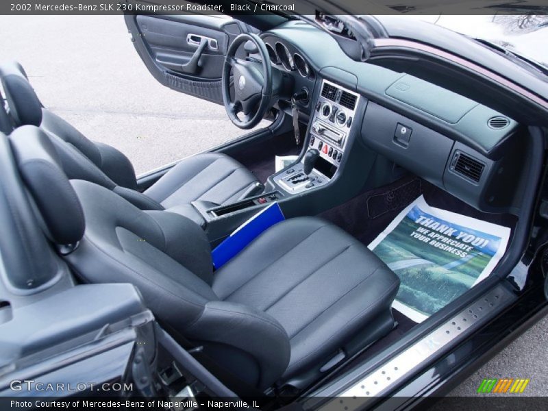 Black / Charcoal 2002 Mercedes-Benz SLK 230 Kompressor Roadster