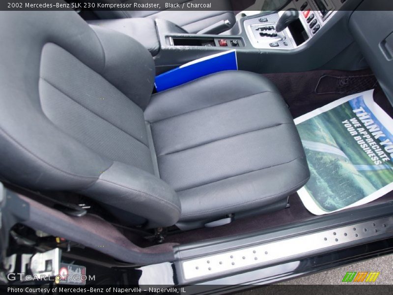 Black / Charcoal 2002 Mercedes-Benz SLK 230 Kompressor Roadster