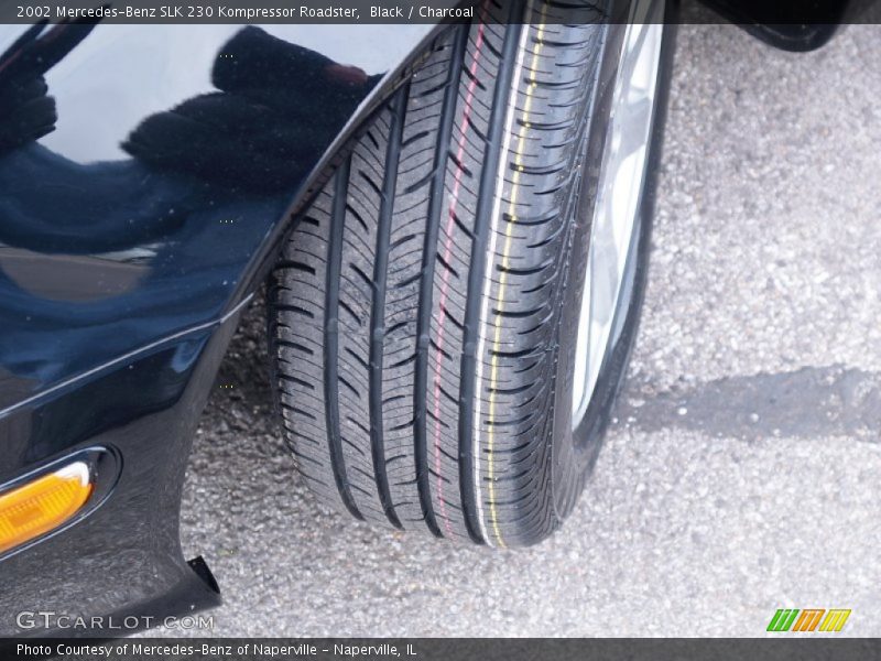 Black / Charcoal 2002 Mercedes-Benz SLK 230 Kompressor Roadster