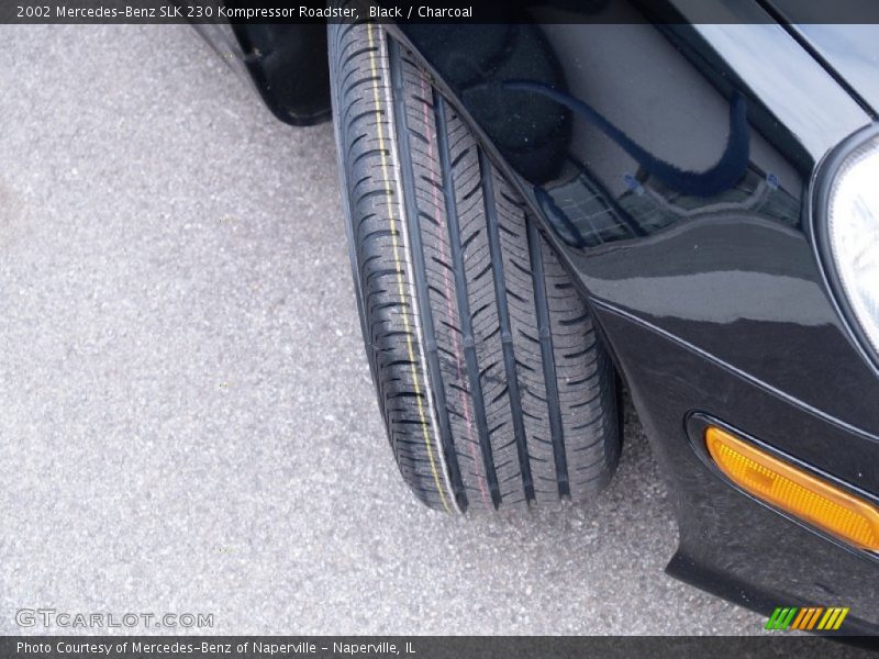 Black / Charcoal 2002 Mercedes-Benz SLK 230 Kompressor Roadster