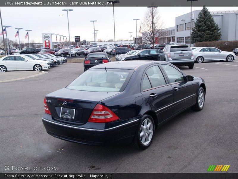 Capri Blue Metallic / Java 2002 Mercedes-Benz C 320 Sedan