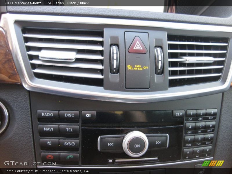 Black / Black 2011 Mercedes-Benz E 350 Sedan