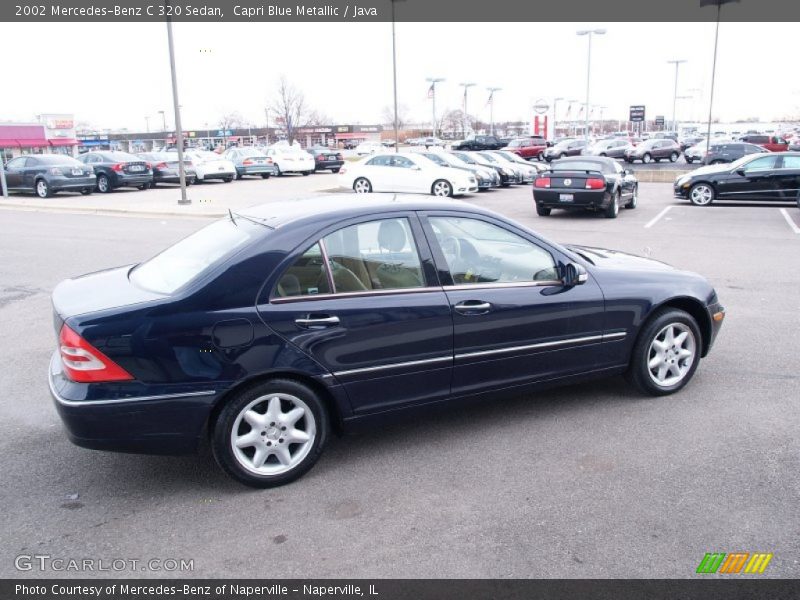 Capri Blue Metallic / Java 2002 Mercedes-Benz C 320 Sedan