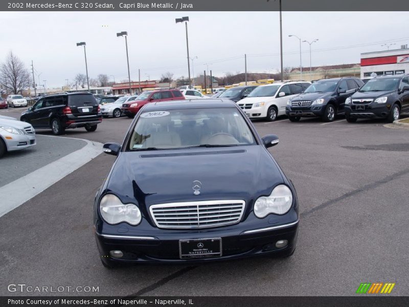 Capri Blue Metallic / Java 2002 Mercedes-Benz C 320 Sedan