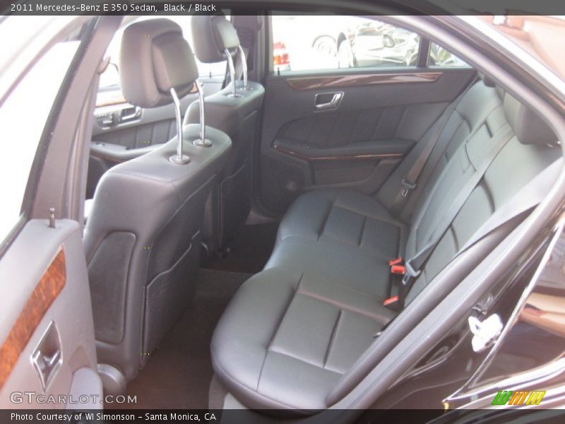 Black / Black 2011 Mercedes-Benz E 350 Sedan