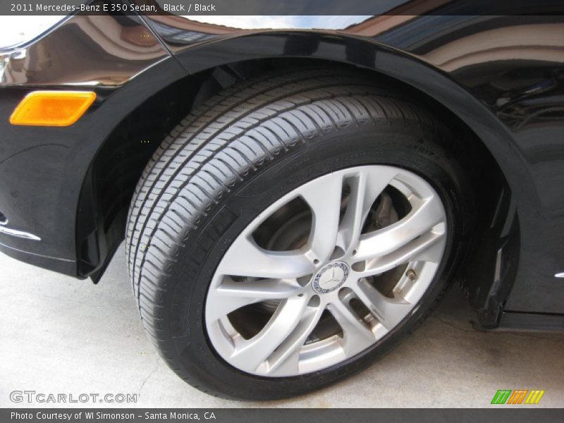 Black / Black 2011 Mercedes-Benz E 350 Sedan