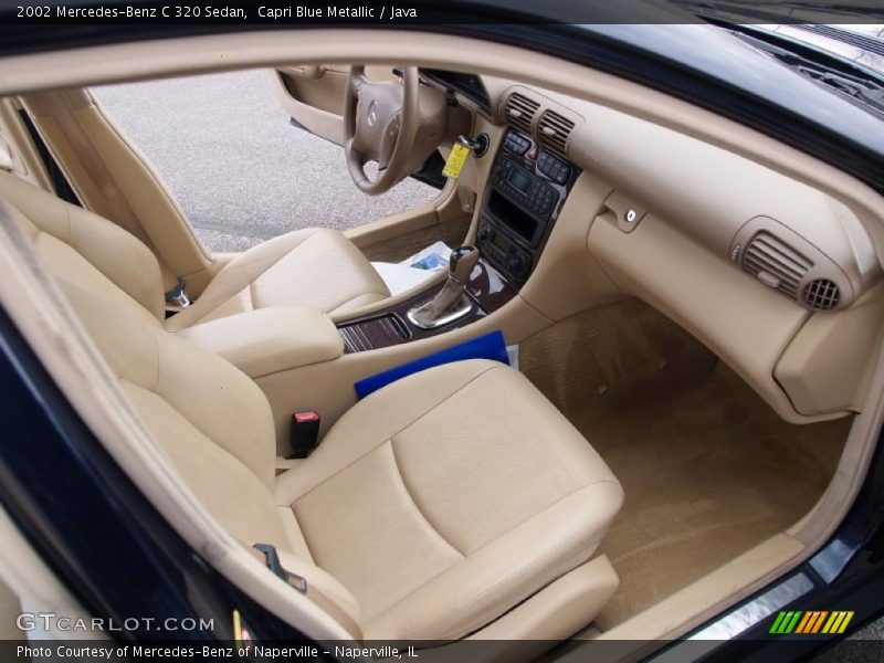 Capri Blue Metallic / Java 2002 Mercedes-Benz C 320 Sedan