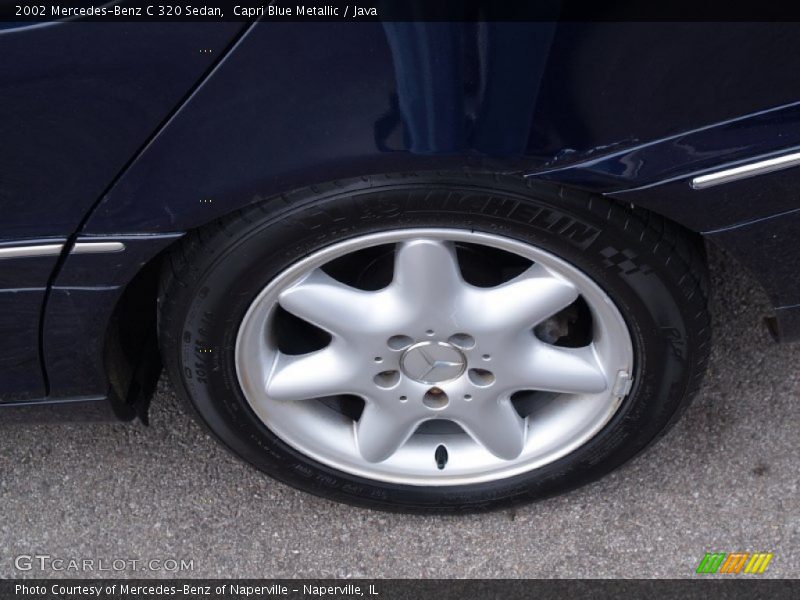 Capri Blue Metallic / Java 2002 Mercedes-Benz C 320 Sedan