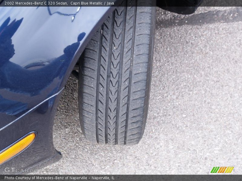 Capri Blue Metallic / Java 2002 Mercedes-Benz C 320 Sedan