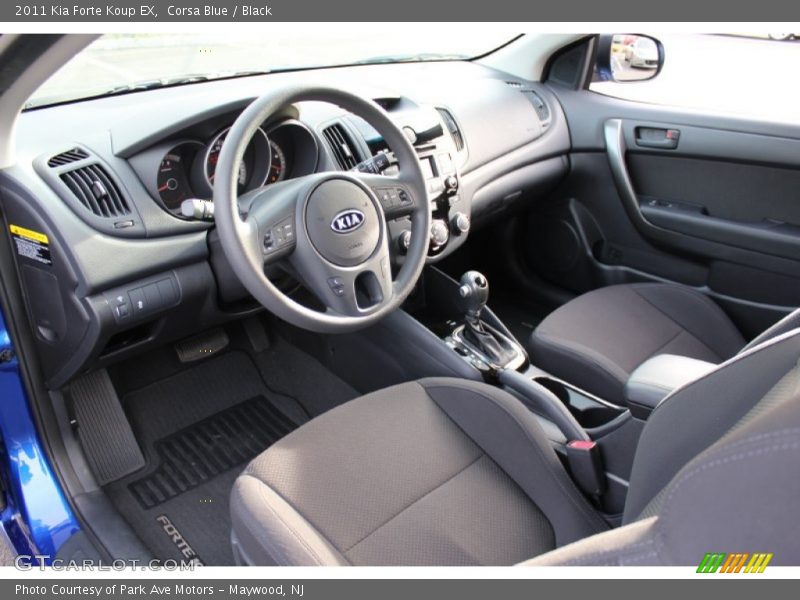 Black Interior - 2011 Forte Koup EX 