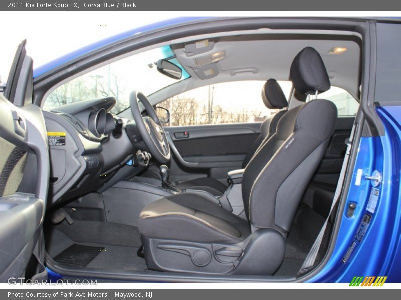  2011 Forte Koup EX Black Interior