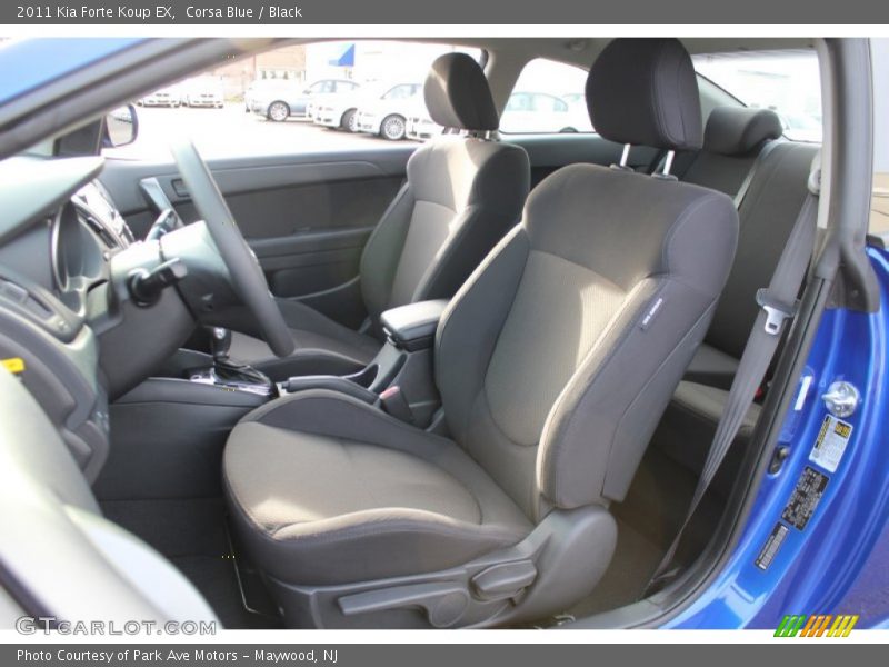  2011 Forte Koup EX Black Interior