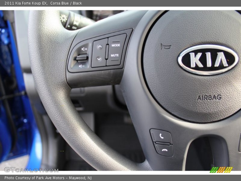 Controls of 2011 Forte Koup EX