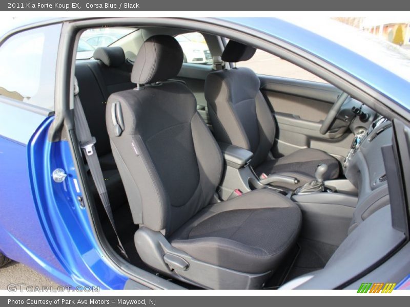  2011 Forte Koup EX Black Interior