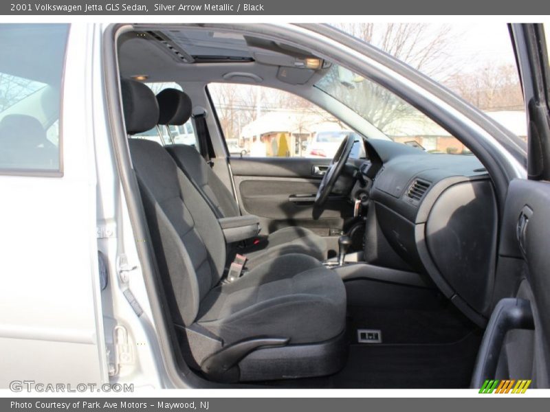 Silver Arrow Metallic / Black 2001 Volkswagen Jetta GLS Sedan