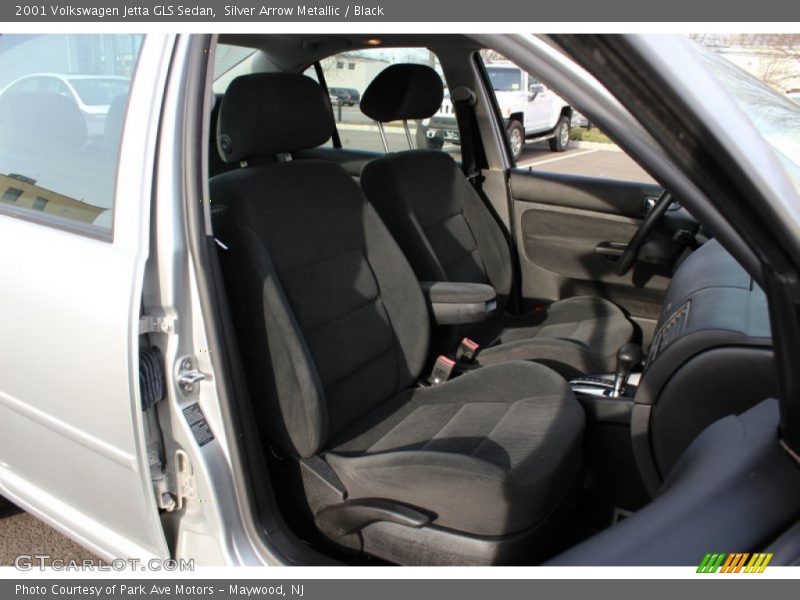 Silver Arrow Metallic / Black 2001 Volkswagen Jetta GLS Sedan