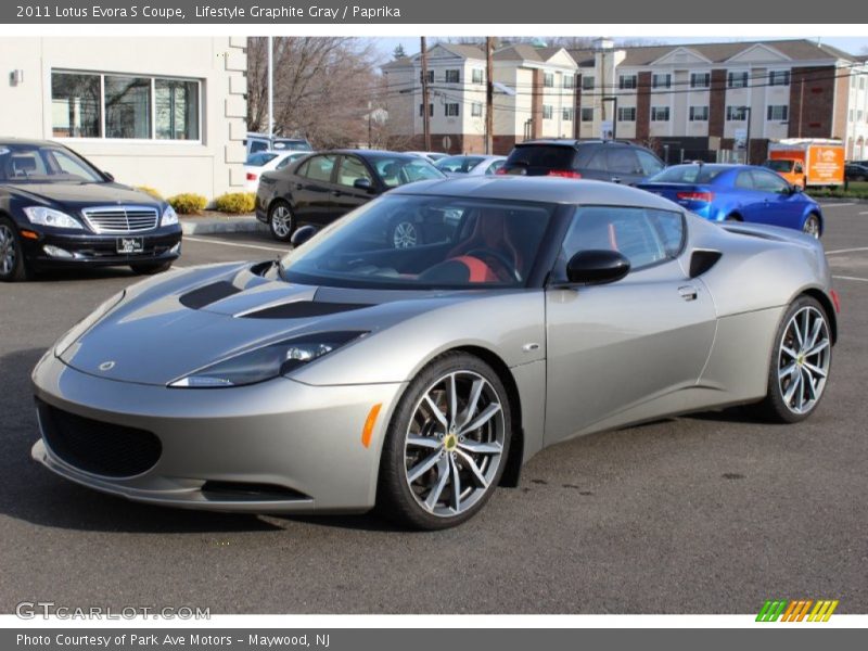 Front 3/4 View of 2011 Evora S Coupe