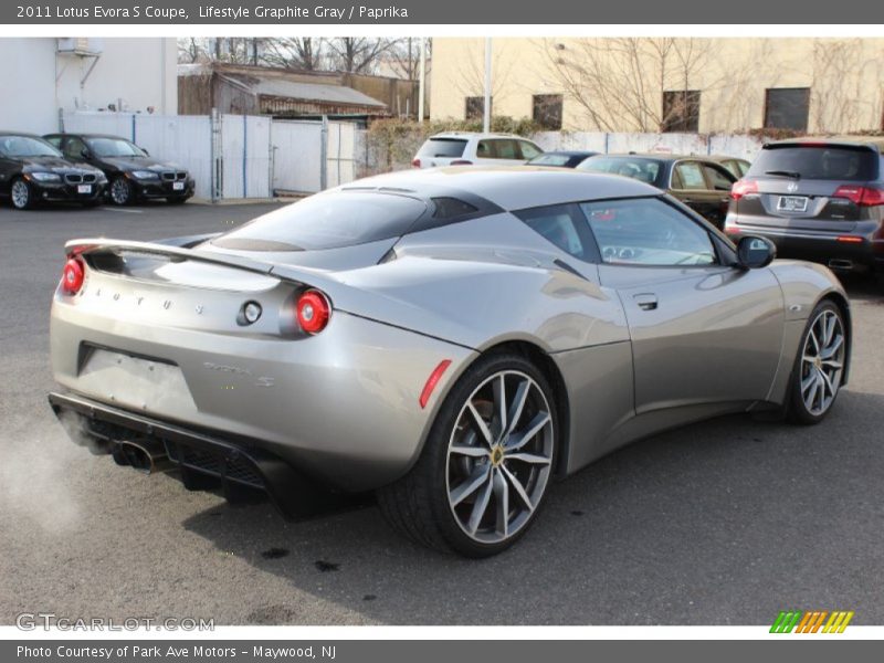  2011 Evora S Coupe Lifestyle Graphite Gray
