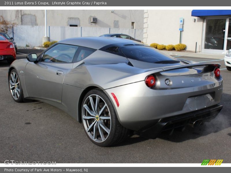  2011 Evora S Coupe Lifestyle Graphite Gray