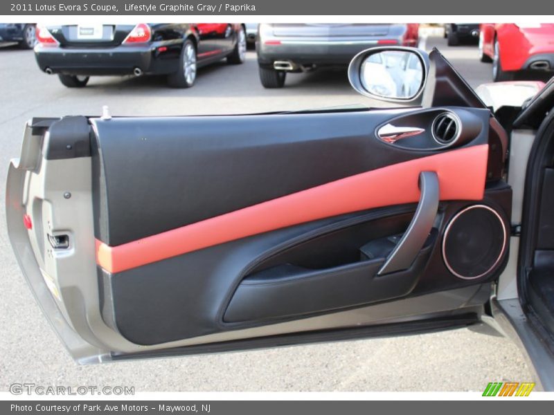 Door Panel of 2011 Evora S Coupe