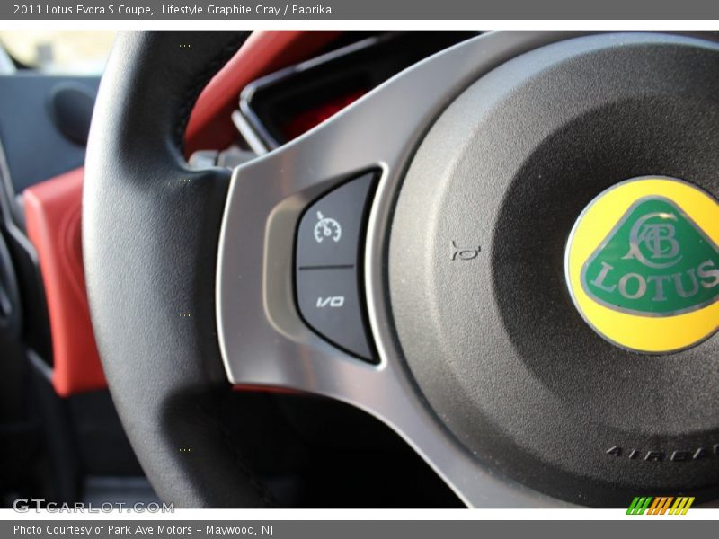 Controls of 2011 Evora S Coupe