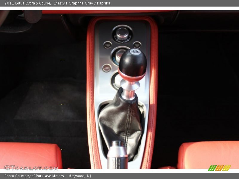  2011 Evora S Coupe 6 Speed Manual Shifter