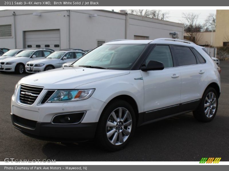 Birch White Solid / Jet Black 2011 Saab 9-4X Aero XWD