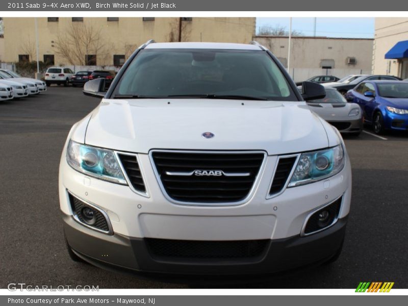 Birch White Solid / Jet Black 2011 Saab 9-4X Aero XWD