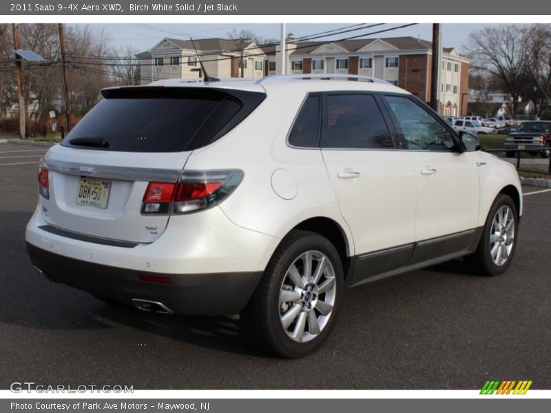 Birch White Solid / Jet Black 2011 Saab 9-4X Aero XWD