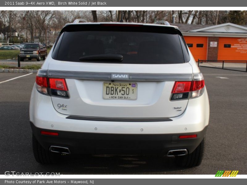 Birch White Solid / Jet Black 2011 Saab 9-4X Aero XWD