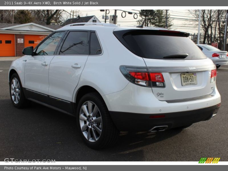 Birch White Solid / Jet Black 2011 Saab 9-4X Aero XWD