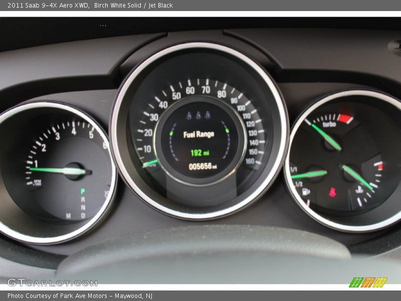  2011 9-4X Aero XWD Aero XWD Gauges