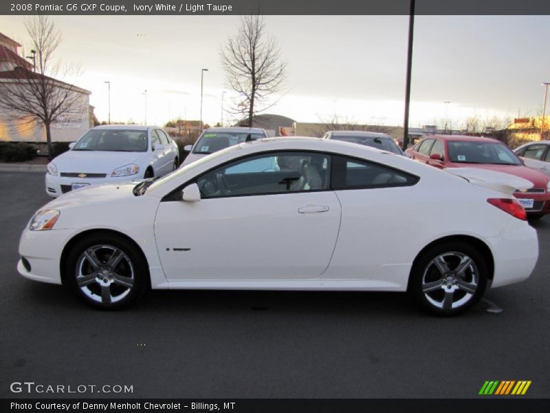  2008 G6 GXP Coupe Ivory White